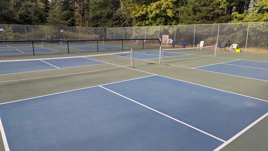 Pickleball courts