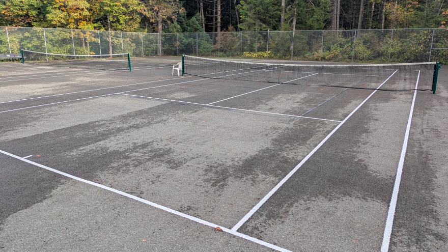 Tennis courts