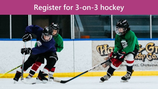 3-on-3 hockey registration